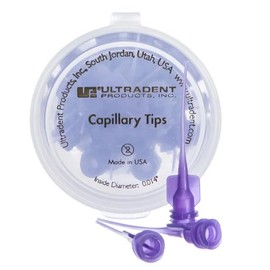 Gem Ultradent Capillary Tips 20 Pk (341) (20 x 0.014˝ (Purple) Capillary Tips)