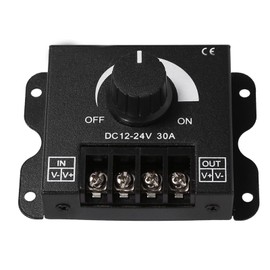 Ejoyous LED Dimmer Switch Controller for Strips LED 12V-24V 30A LED Strip Dimmer Controller Control Brightness and Colour Temperature for Use of LED Strips in Home and Office