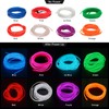 EL Wire Car LED Interior Strip Light USB Neon with