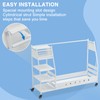 Lauren&Harold 3 Golf Bag Organizer Garage Storage, Golf Storage Rack