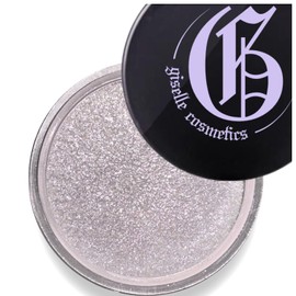 Giselle Cosmetics New York White: Colorful Eyeshadow Palette with Eye Glitter and Eye Glitter Makeup, Featuring Matte, Shimmer, and Sparkle Shades, Non-Toxic, Organic Makeup