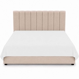 MAGNA COLLECTION King Flat Bed Sheet 275 x 265 cm Soft Brushed Microfibre