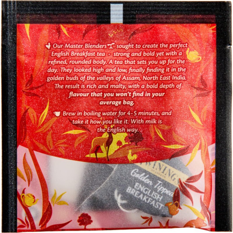 Twinings Discovery Collection Golden Tipped English Breakfast, 30 Large Leaf