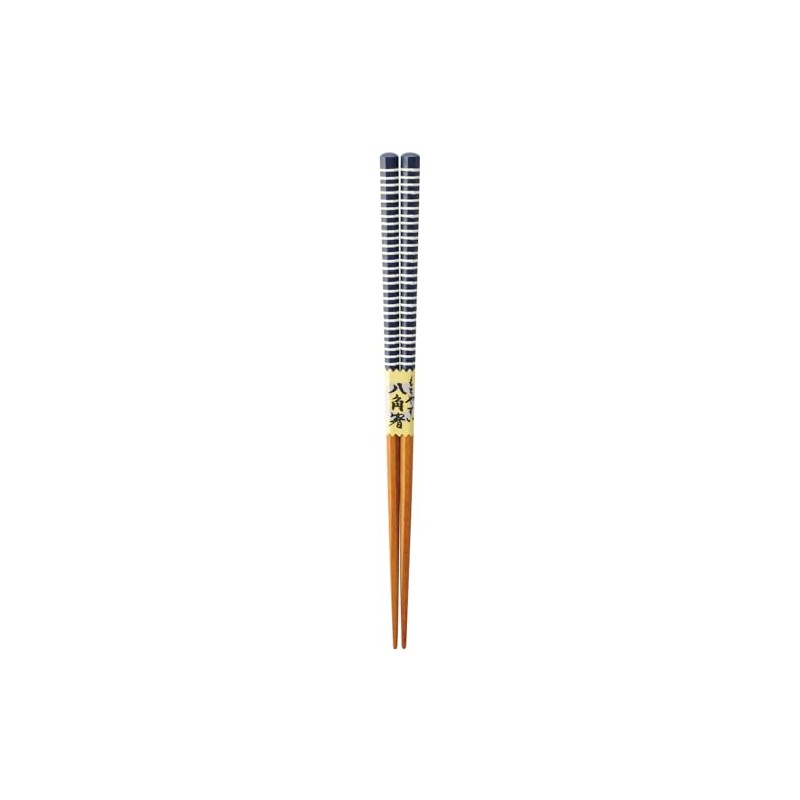 Kawai 120744 Octagonal Chopsticks Loop, Navy, Size: Approx. 9.1 inches