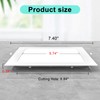 Aolyty 15W Ultra Thin LED Ceiling Panel Light 7.4" Recessed