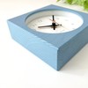 KATOMOKU Dual use clock 9 km-135LBRC Light Blue Radio Clock