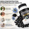 Ethiopian Black Seed Oil Softgels with Oregano Oil 2-in-1 Formula,120