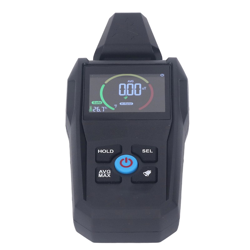 EMF Meter High Accuracy Sound Light Alarm LCD Backlit Display