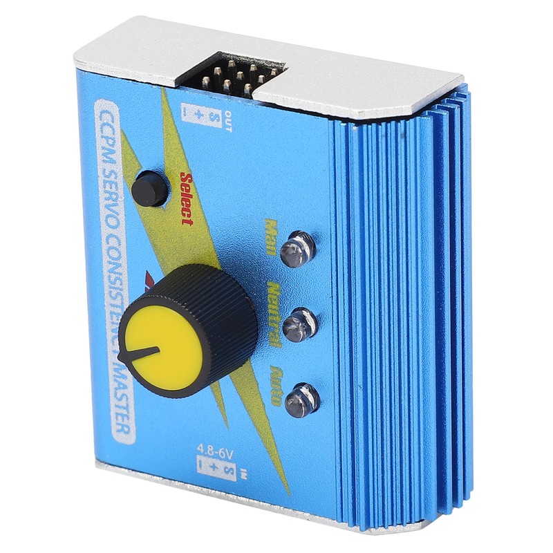 ESC Servo Tester CCPM Servo Consistency Master with 3‑Gear Indicator