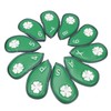 10 PCS Golf Club Head Covers Four Leaf Clover Pattern
