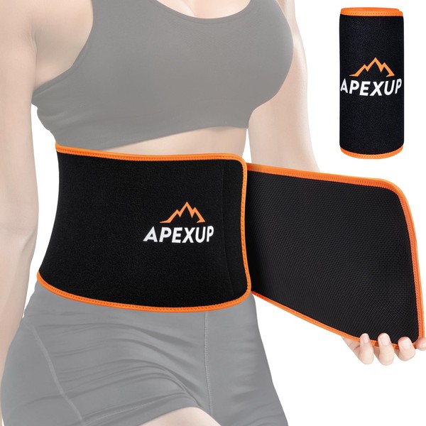 APEXUP Sweat Waist Trainer for Women and Men, Neoprene Waist