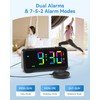 Vibrating Alarm Clock for Heavy Sleepers, Digital Alarm Clock with