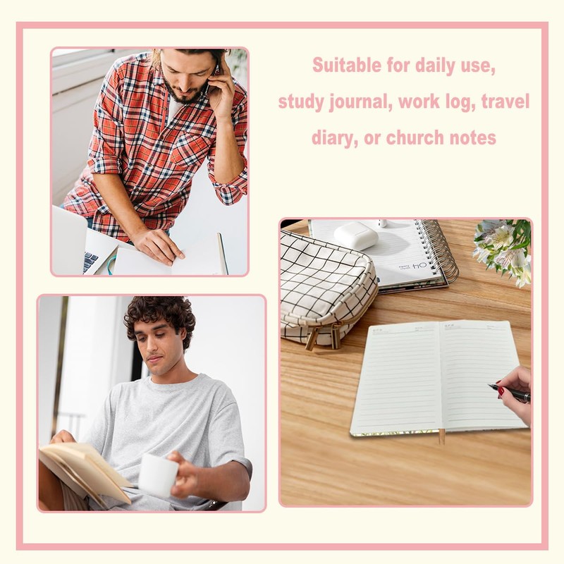 HZMLYDJ Bible Verse Lined Journal Notebook for Women Men, 200