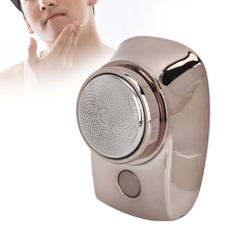 Electric Mini Beard Trimmer USB Rechargeable Floating Head Precise Trimming