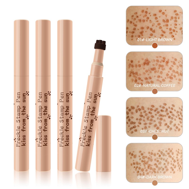 Eazerom 07 Freckle Pen, Liquid Natural Freckle Pen, Waterproof Liquid