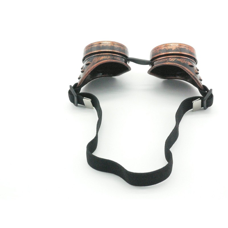 Lodou Cyber Goggles Steampunk Welding Goth Cosplay Vintage Goggles Rustic