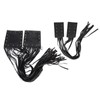 Qqmora Motorcycle Handlebar Tassel Cover Fashionable Fringe Style Design Soft