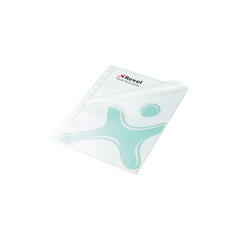 Rexel 22378490 Document Wallets with Standard Punched Flap A4 Polypropylene