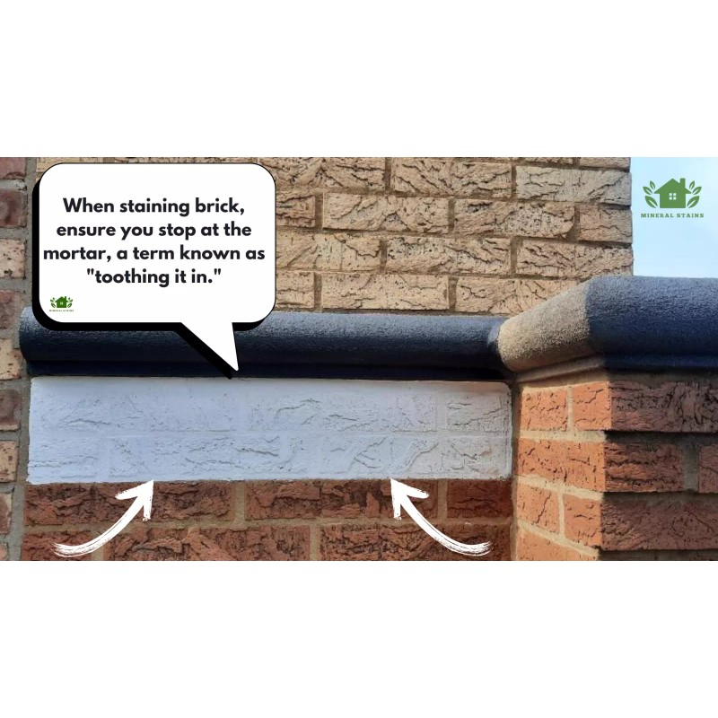 MINERAL STAINS MASONRY STAIN - SUITABLE FOR ALL CONCRETE (BRICK-STONE-B