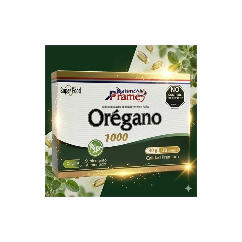 Suplemento De Microingredientes Aceite De Orégano, 150 Cáps