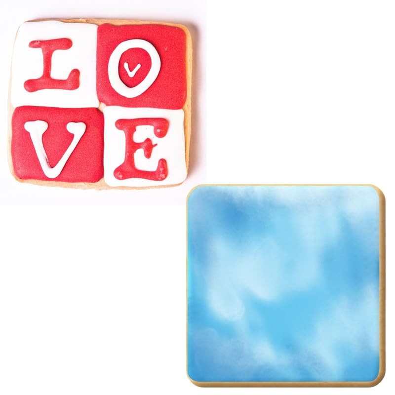 Foose Brand Square Cookie Cutter 4 in, Tin Plate Steel,