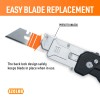 EZCLUB 2 in 1 Multifunction Folding Utility Knife Scraper Tool