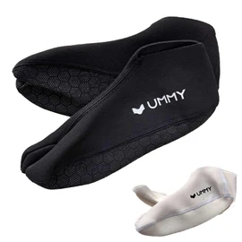 UMMY Diving Fin Socks 2mm Belly Short Tabi (S, White)