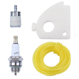 Mtanlo Air Filter for Dolmar PS-34 for Husqvarna 268 Chainsaw Parts with L7T/BPMR7A Spark Plug 610-717 Fuel Filter Oil Hose 1m/2.5mm x 5mm