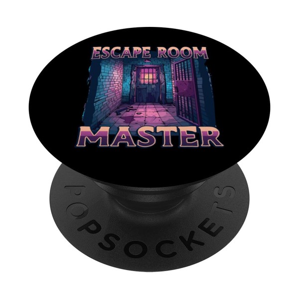 Exit Room Puzzle Challenge Escape Room Master PopSockets Swappable PopGrip