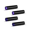 UV Flashlight 365nm & 395nm uv Light, Mini Powerful Rechargeable