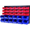 MaxWorks 80694 30-Bin Wall Mount Parts Rack/Storage for your Nuts,