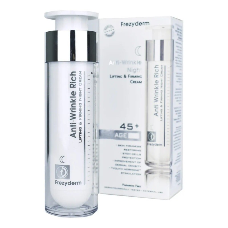 Crema Facial De Noche Antiarrugas De 50ml - Frezyderm Tipo