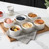 MALACASA Ramekins 10 oz Oven Safe, Porcelain Creme Brulee Ramekins