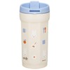 Skater SMVO4-A Octagonal Stainless Steel Tumbler with Lid, 11.8 fl