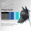 Harrison Howard CareMaster Maschera anti-mosche per cavallo UV protezione (M;