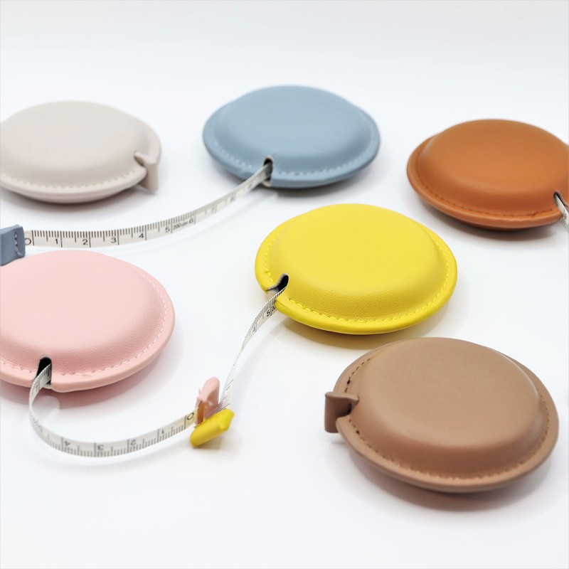 ALVALTO Tape Measure 6.6 ft (2 m) PU Leather Double-Sided