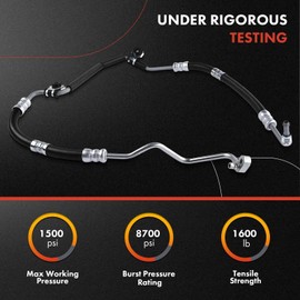 A-Premium Power Steering Pressure Line Hose Assembly Compatible with Dodge Charger 2011-2017 & Chrysler 300 2011-2014, V6 3.6L V8 5.7L