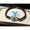 CharBling Evil Eye Protection Shamballa Adjustable Bracelet Unisex-0014