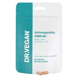 DR.VEGAN Ashwagandha KSM-66 500mg 30 Capsules