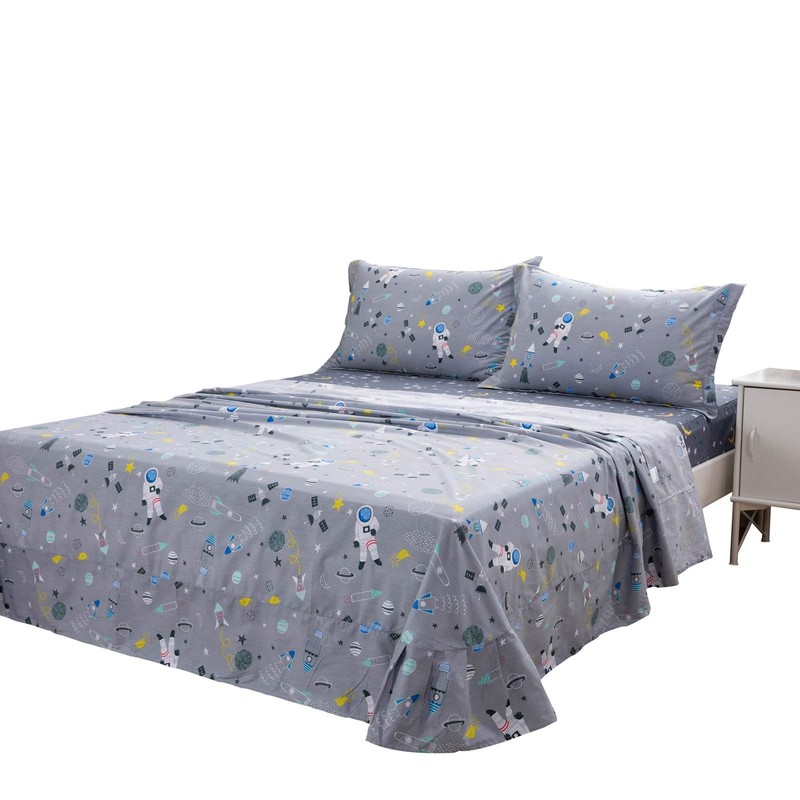 Brandream Kids Bedding Sets Twin Size Outer Space Themed Bed