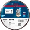 Bosch 5x EXPERT N880 Fleece Discs (for Steel sheets, Stainless