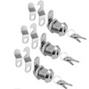 5/8" Cabinet Locks with Keys, Keyed Alike Cam Lock for