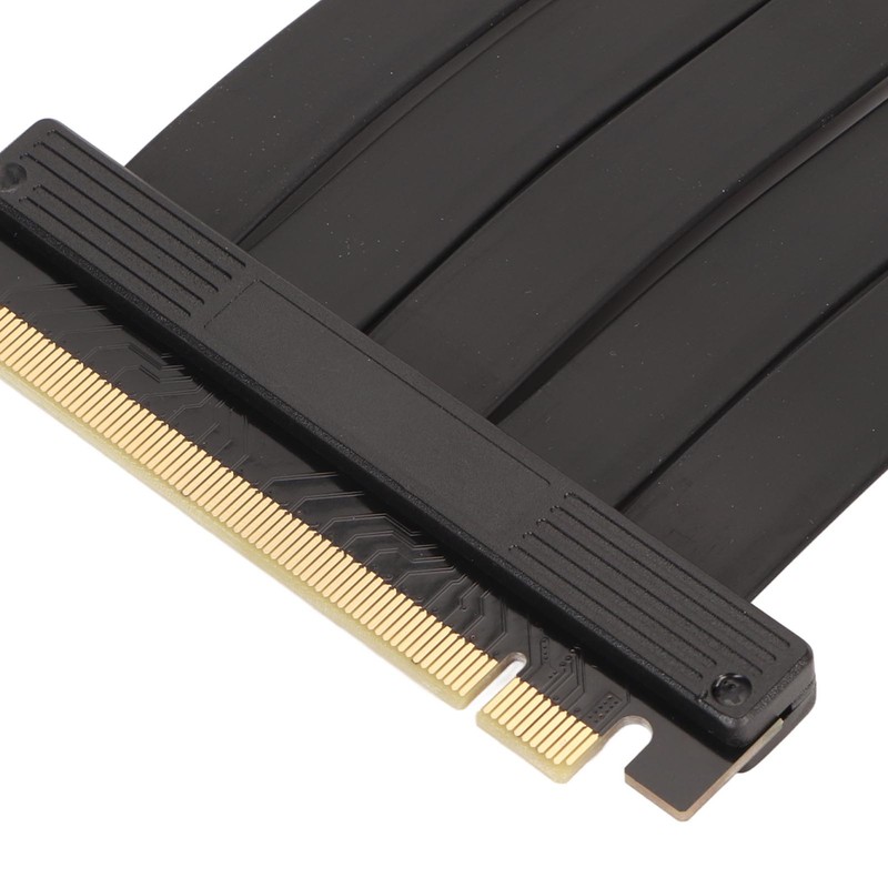 PCIe 4.0 X16 Riser Cable 90 Degree High Speed Single