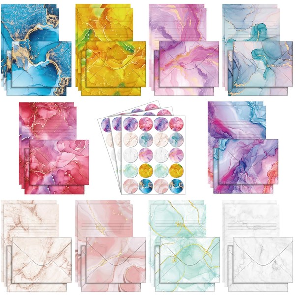 TaoBary 160 Packs Stationery Paper Set (50 Double Sided Stationery