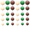 Ephlyn - Juego de 30 piezas para decoración de bolas,