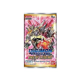 Digimon TCG 12 Card Booster Pack Digimon Version 4.0 Great Legend