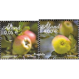 X5 Collection Finland Aland 346/347 (Complete Ausg.) 2011 Äländische Apples Plants (Stamps for Collectors)
