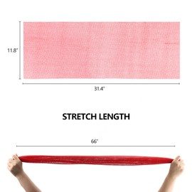 BTYMS 6-Piece African Net Sponge Long African Exfoliating Shower Loofahs Bath Wash Cloth Scrubbing Body Scrubber Back Scrubber Skin Smoother