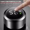 Importeek 10pz Termo Digital Lector Temperatura Acero Filtro Te 480ml