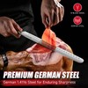 KEEMAKE Carving Knife Set - 12" Brisket Knife & 10"
